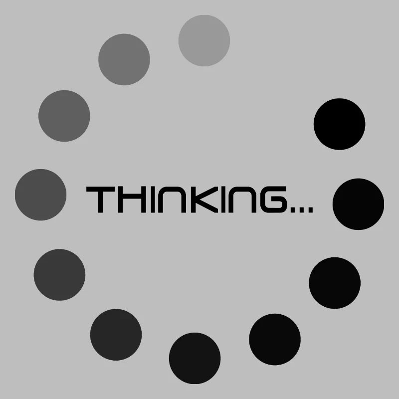 Thinking Ladeanzeige Geschenk