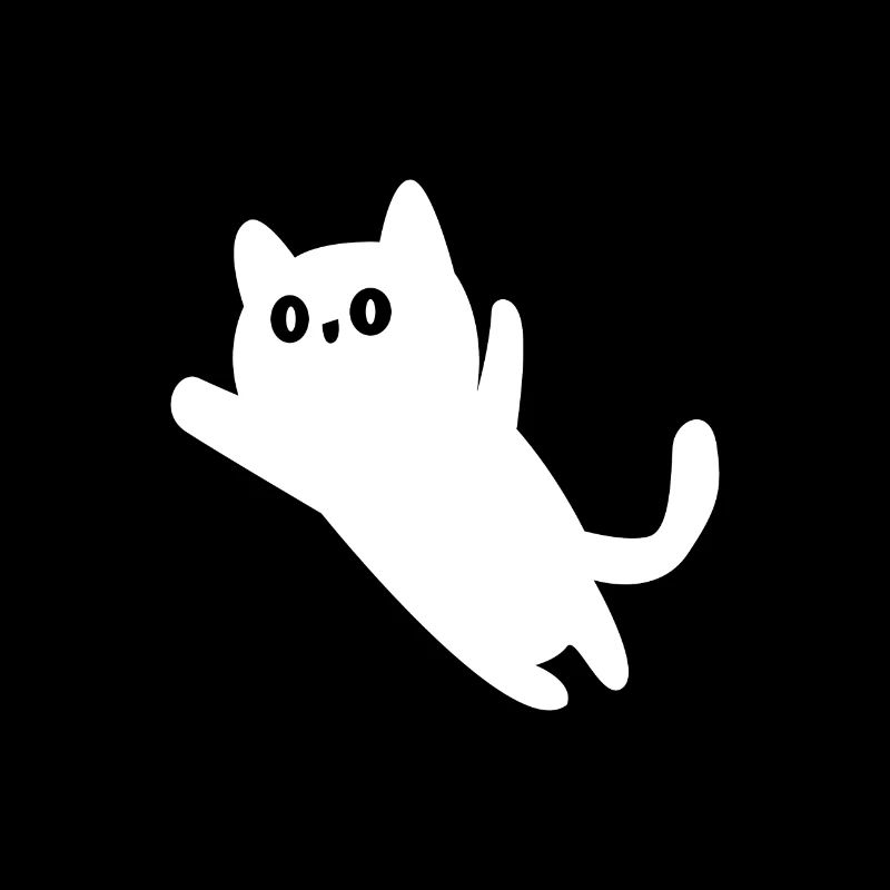 Springende Katze