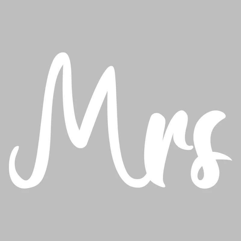 Mr and Mrs, Paar Design Vector