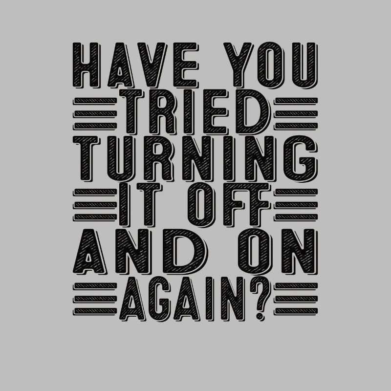 Programmierer Support Tech Admin Spruch Lustig