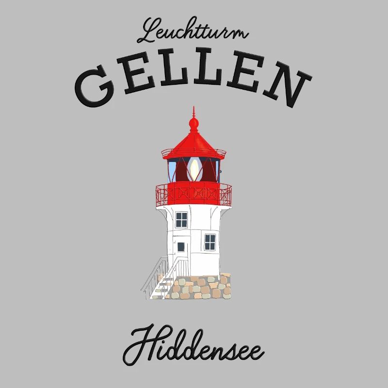 Hiddensee, Phare Gellen, Affiche