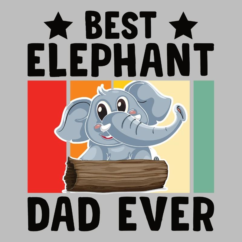 Elefanten Vater Tierpfleger Geschenk Idee