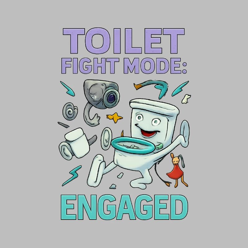 Mode de combat aux toilettes - Conception absurde de Brainrot