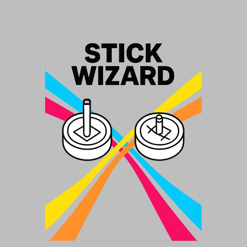 Stick Wizard Conception de jeu rétro