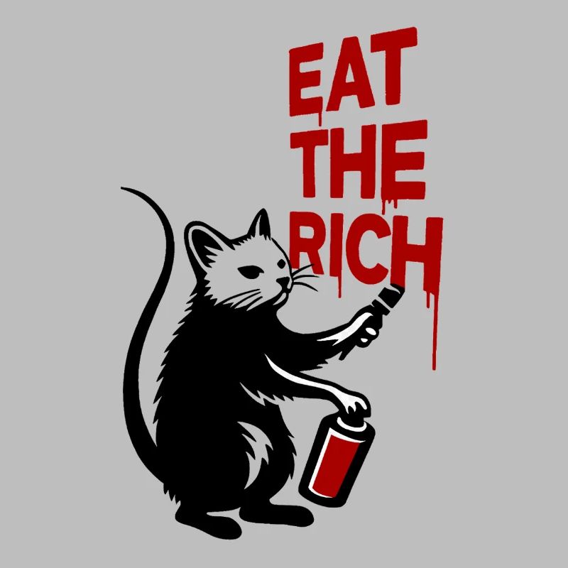 Protest chat graffiti imprimer