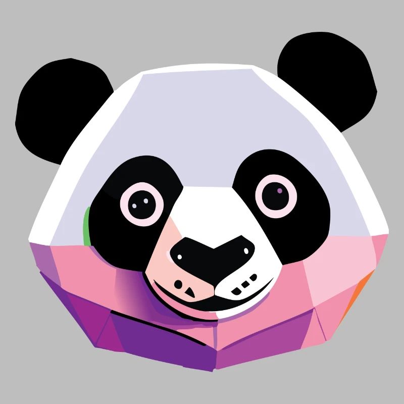 Panda Low Poly