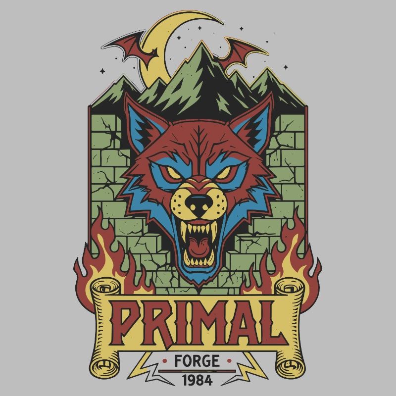 Primal Wolf Forge 1984