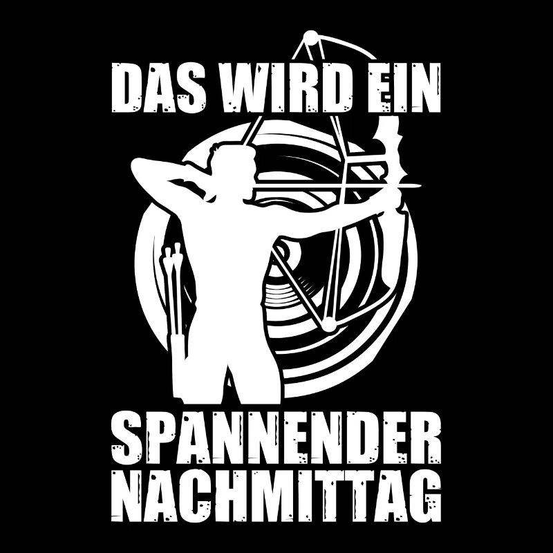 Spannender Tag Bogen Bogenschießen Bogenschütze