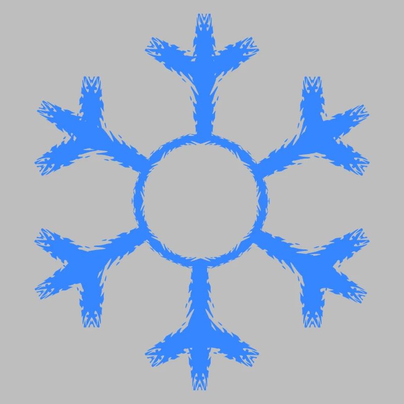 Snowflake winter cold cold