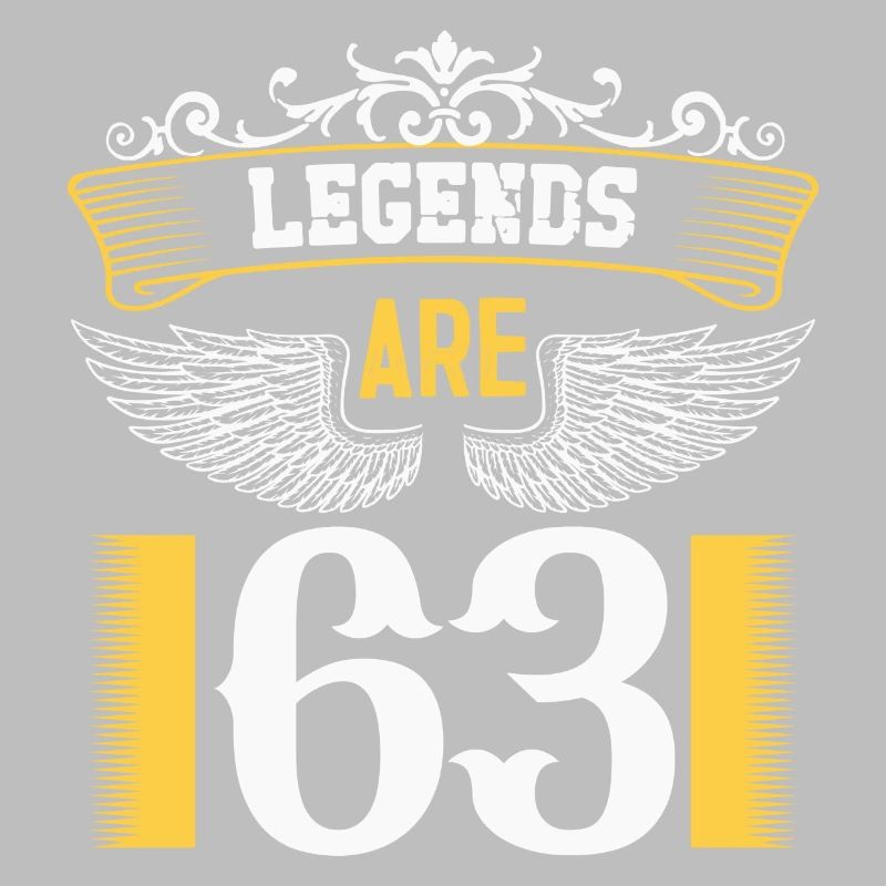 Legends are 63 years old, birthday 63