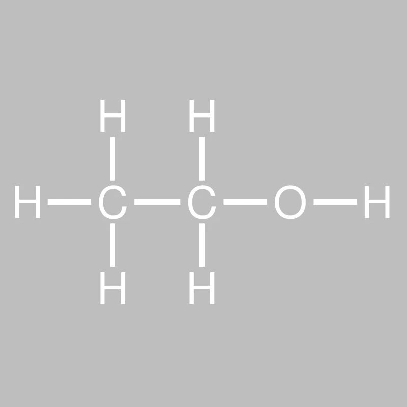 Éthanol structure alcool chimie