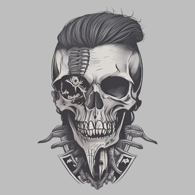 Hipster Skull