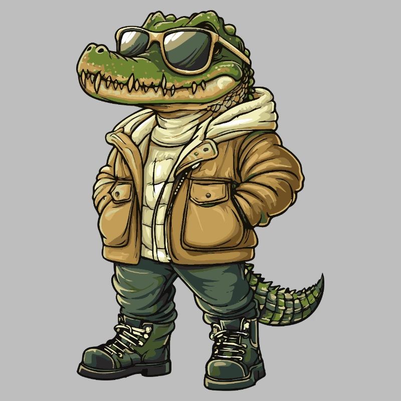 Alligator Cool Winter
