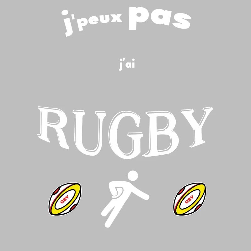 OBV - J’peux pas j’ai RUGBY #4 Edition limitée