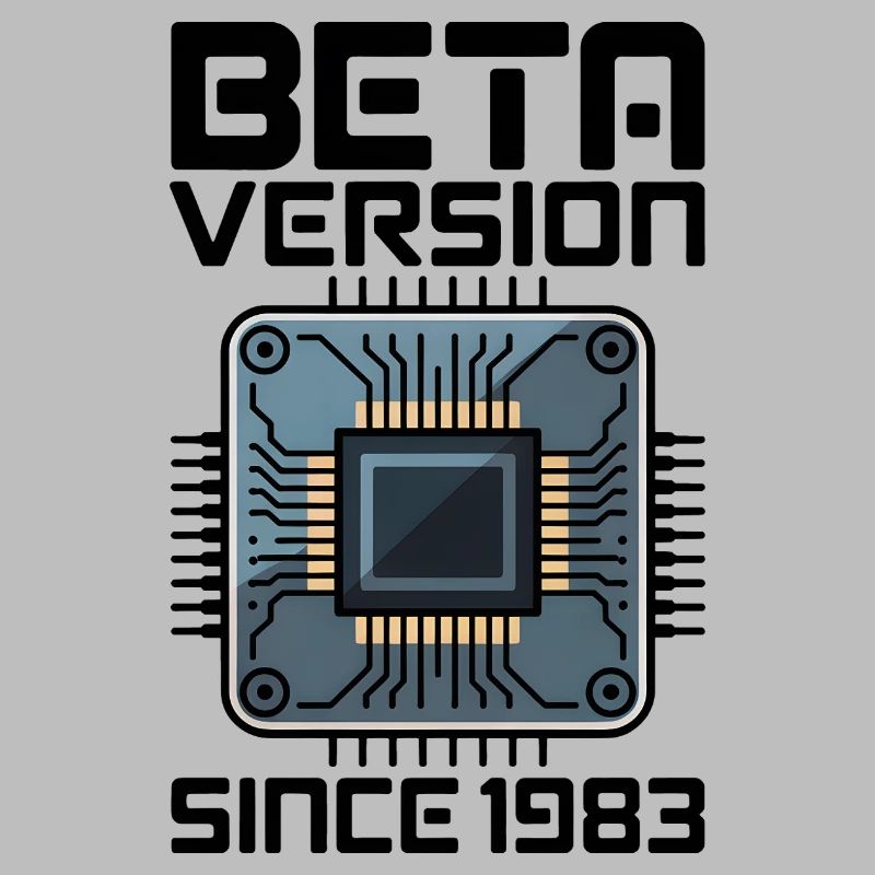 Futuristic microchip screen design