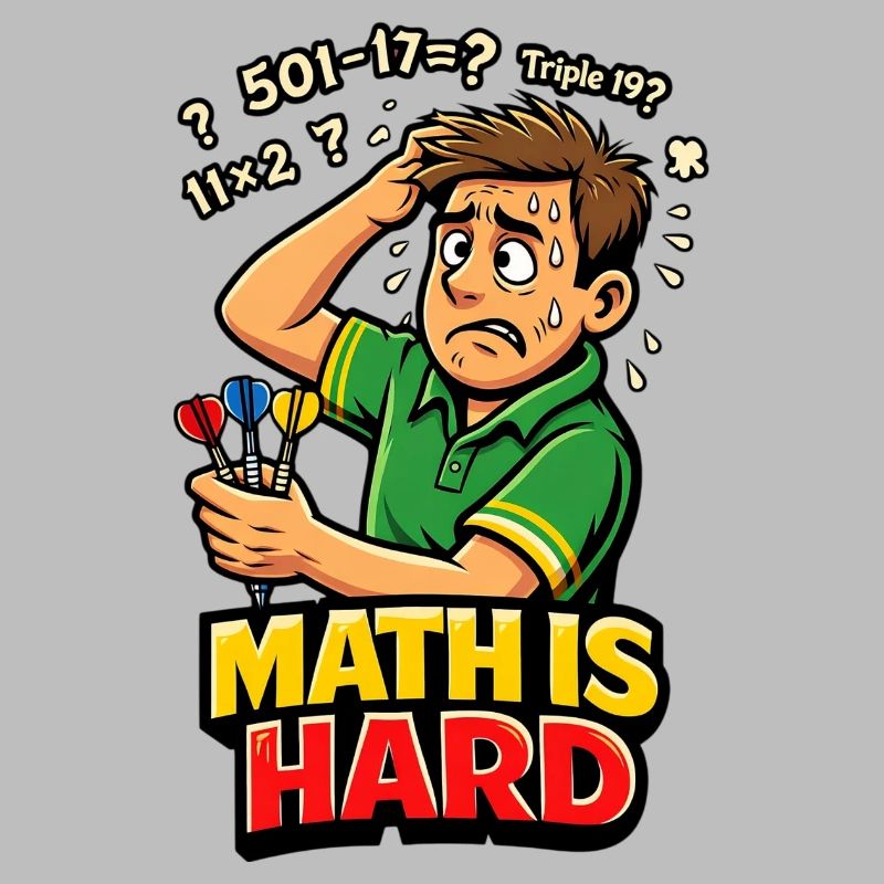 Les maths, c’est des fléchettes difficiles