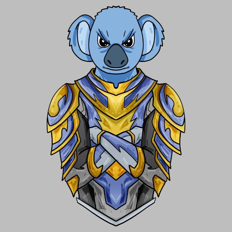 Knight Koala Crusader