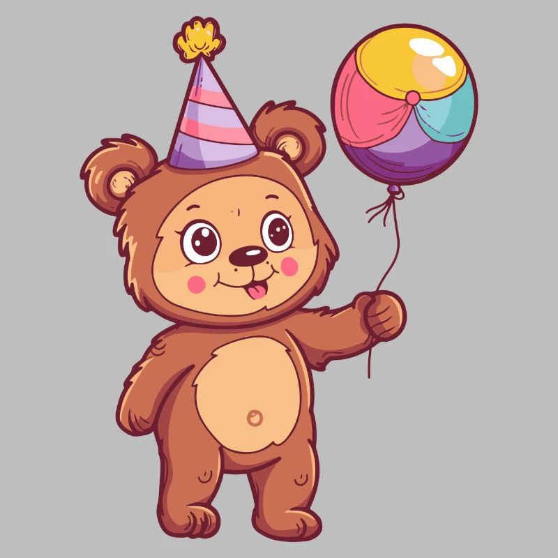 Bär Geburtstag Comic