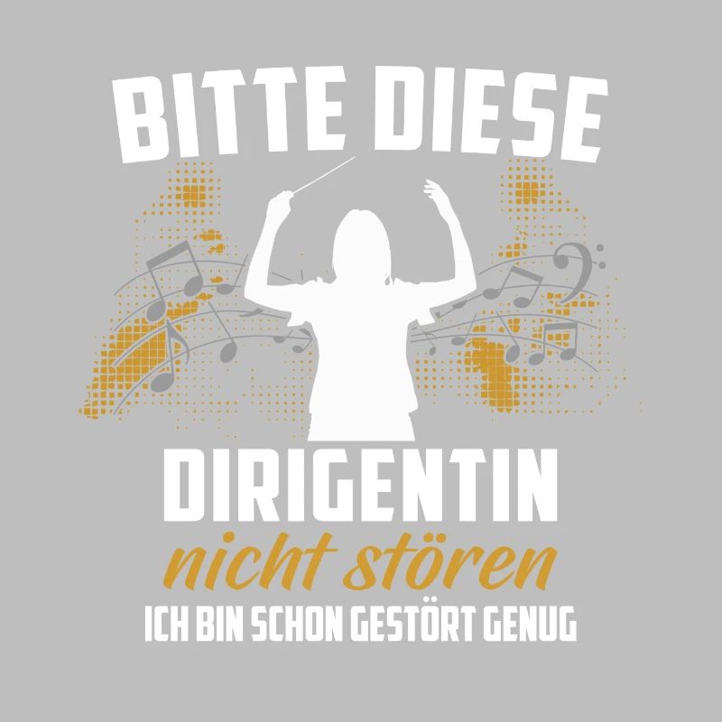 Dirigent Blasmusik Orchester Geschenk · Dirigentin
