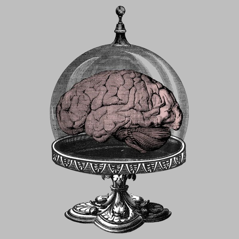 Monster Brain Horror Science-Fi Design