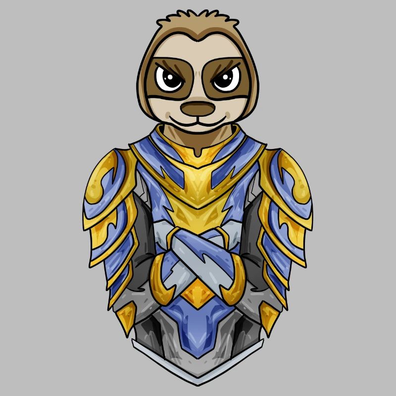 Knight Sloth cool