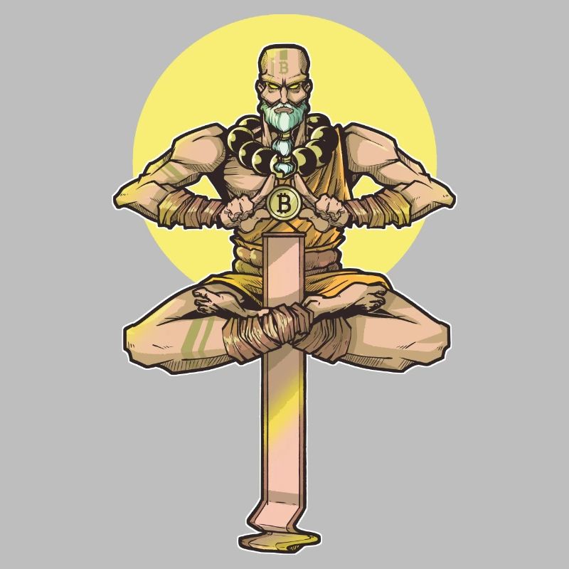 Bitcoin Monk Class RPG Jeu de rôle Table de table