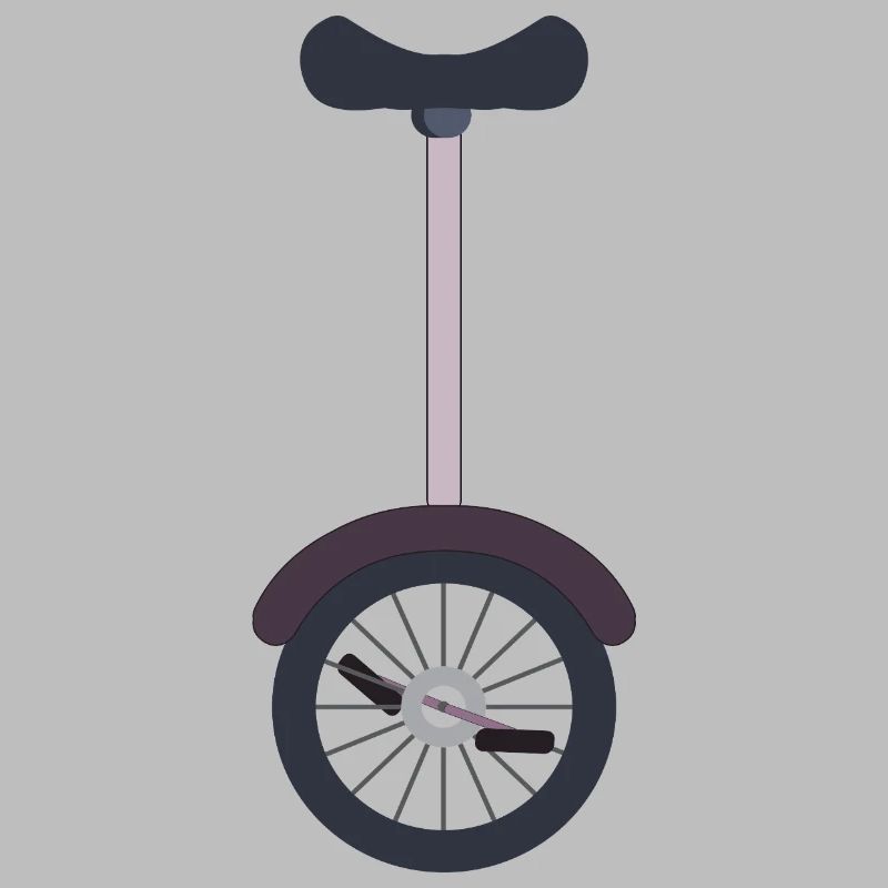 Einrad Einradfahrer