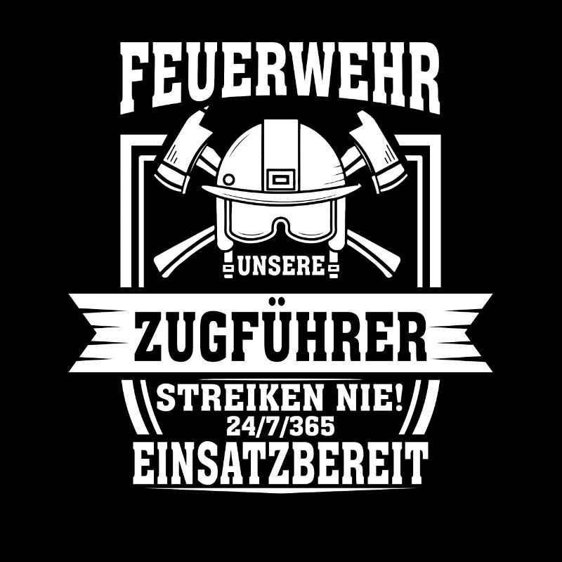 Feuerwehr Brandbekämpfung Geschenk · Zugführer