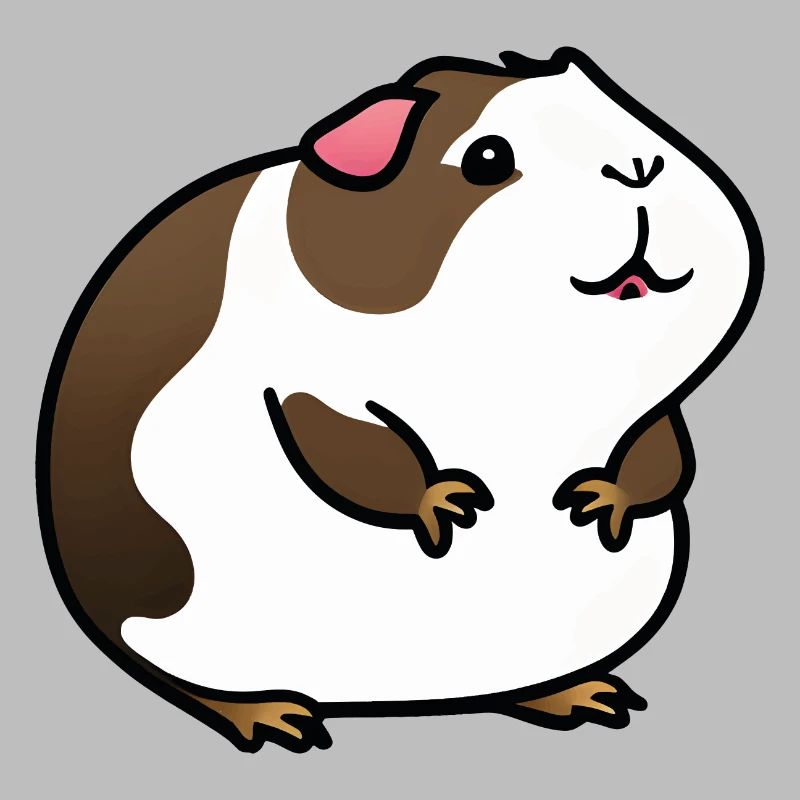 Juste un cochon d’Inde mignon