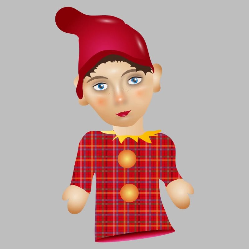 Der Kasper oder auch Kasperle als Puppen Figur