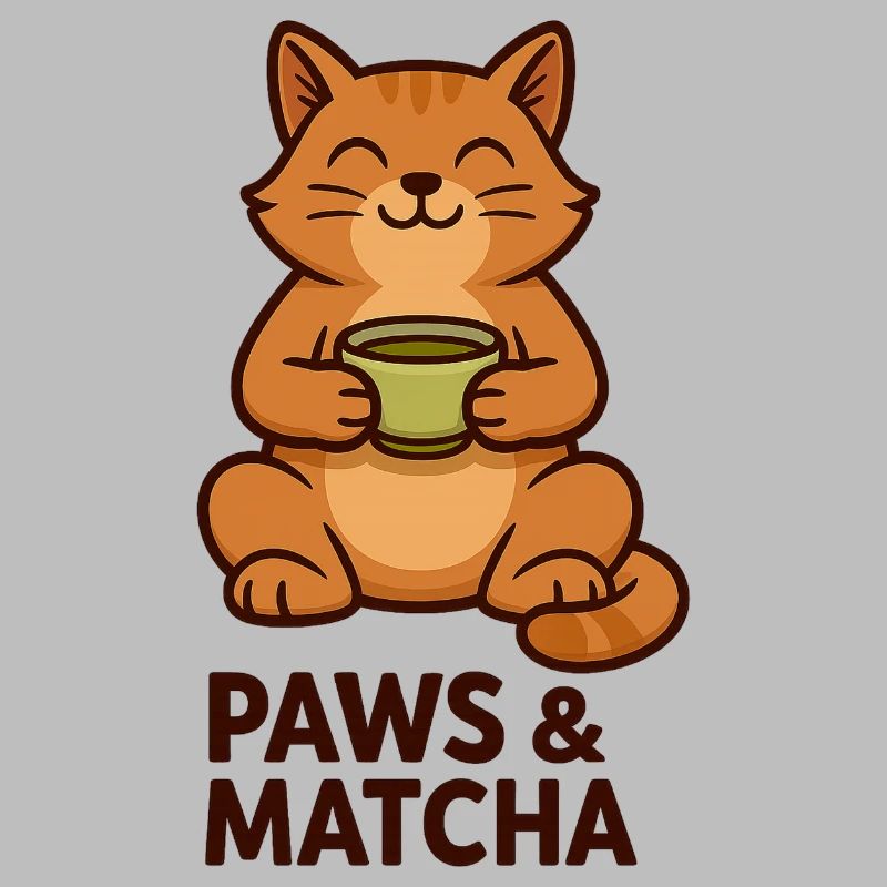 Pattes & Matcha Chat