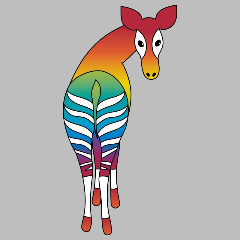 Rainbow Okapi
