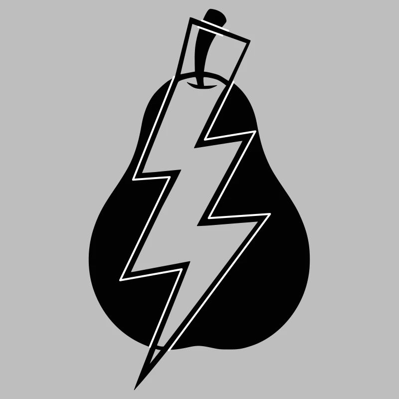Lightning Bulb Verbal Wit Pun Funny Pullover Hoodie