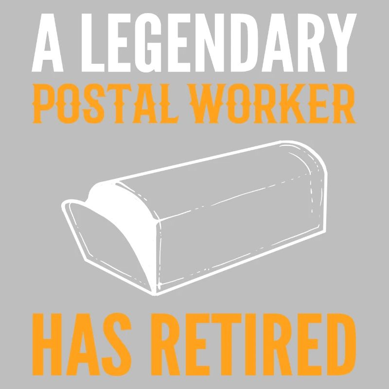 Legendärer Postarbeiter Rentner Geschenk