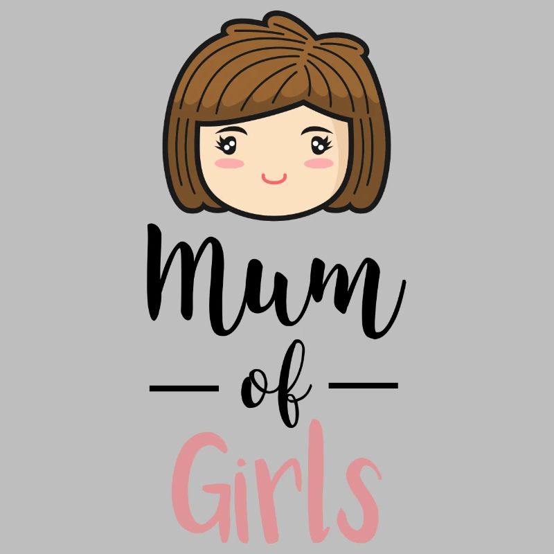 Mama von Mädchen Mutter Töchter Muttertag