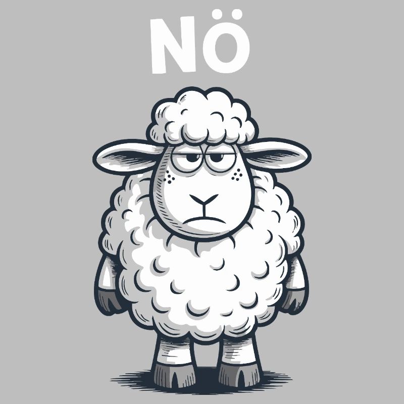 Basse-Autriche – Grumpy Sheep Humour Design
