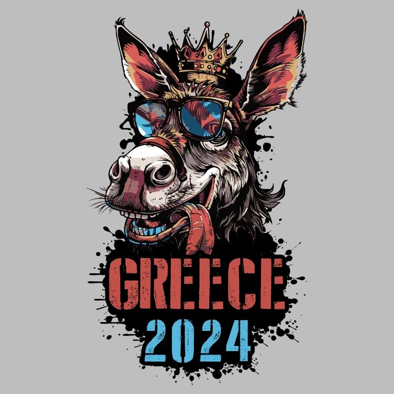 Grèce 2024 Vacances Âne