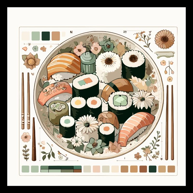Cottagecore Sushi