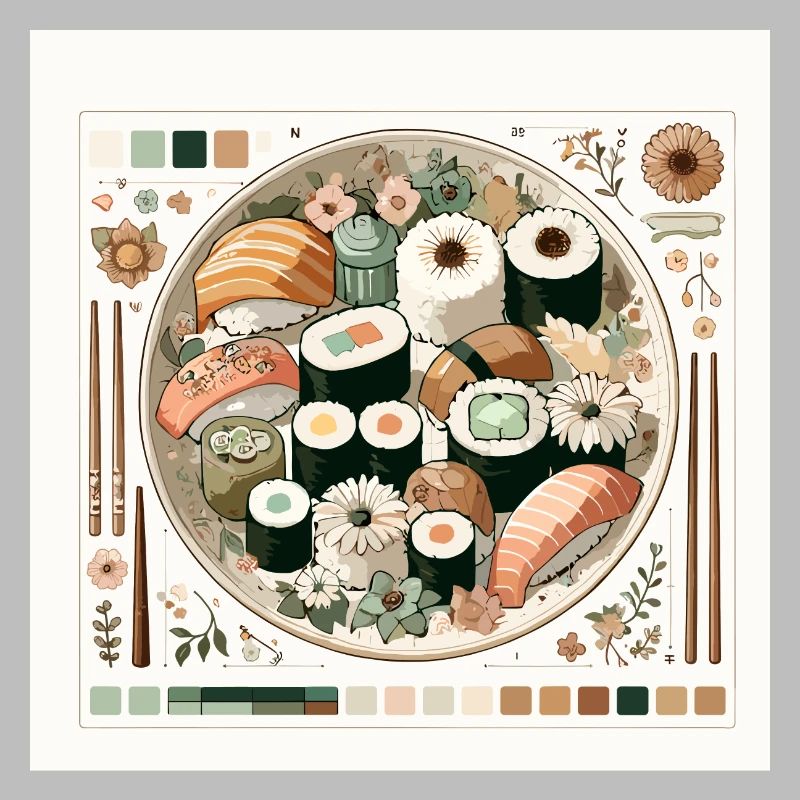 Cottagecore Sushi