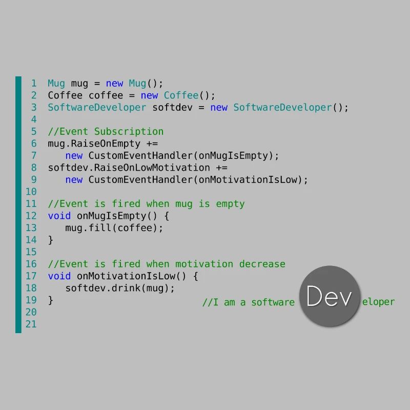 I am a Software Developer