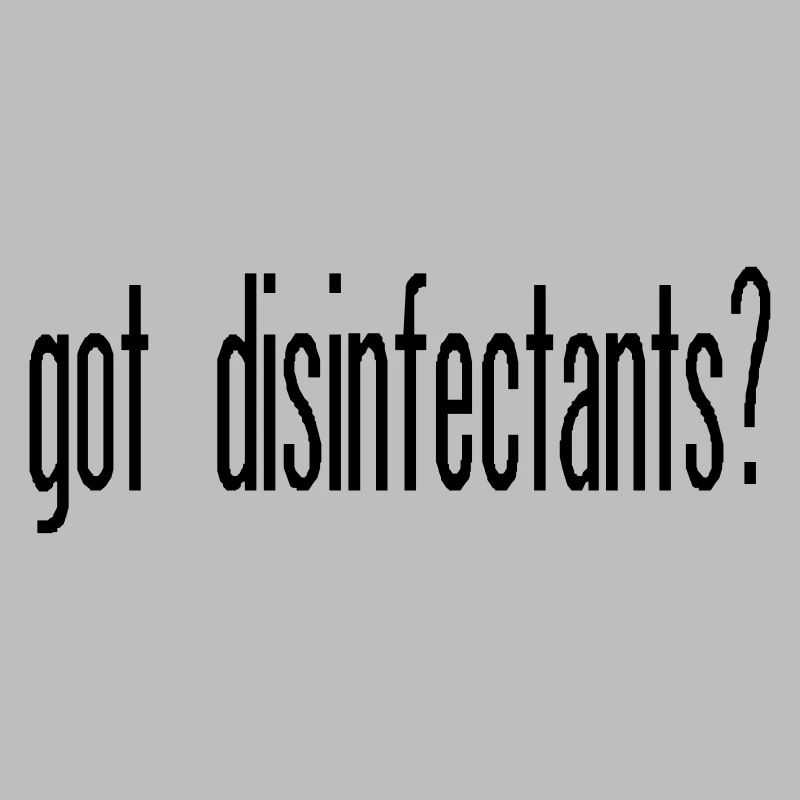 got disinfectants?