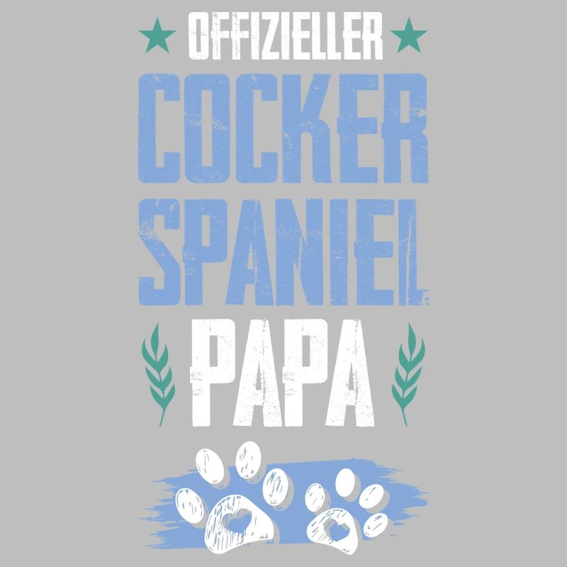 cocker spaniel dogs dad