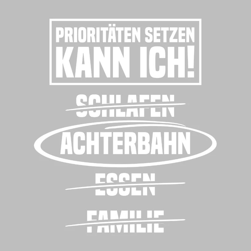 Prioritäten Freizeitpark Rollercoaster Achterbahn