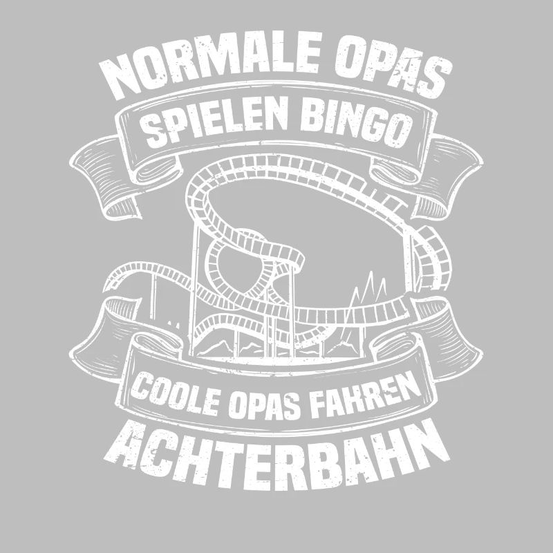 Opa Freizeitpark Rollercoaster Achterbahn Freak