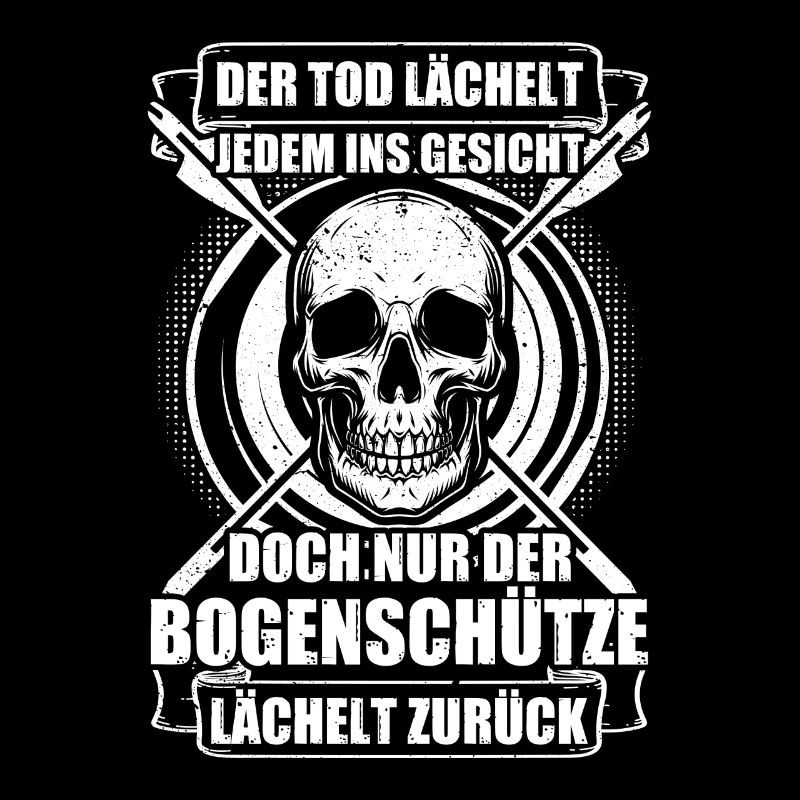 Der Tod Pfeil und Bogen Bogenschießen Bogenschütze