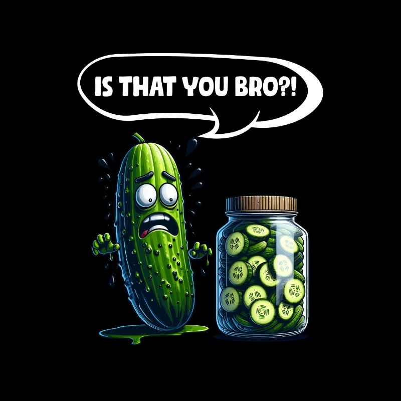 C’est toi mon frère ?! Cornichon de concombre Amateurs de concombre