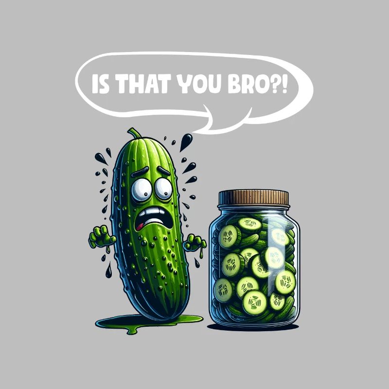 C’est toi mon frère ?! Cornichon de concombre Amateurs de concombre