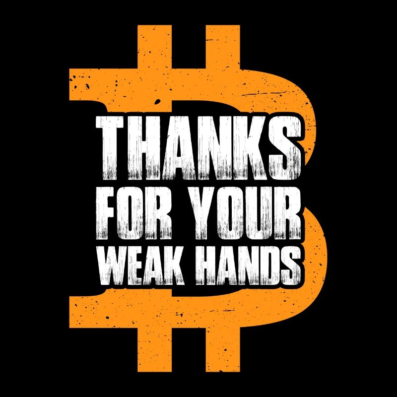 Weak hands Bitcoin Crypto Blockchain BTC Miner