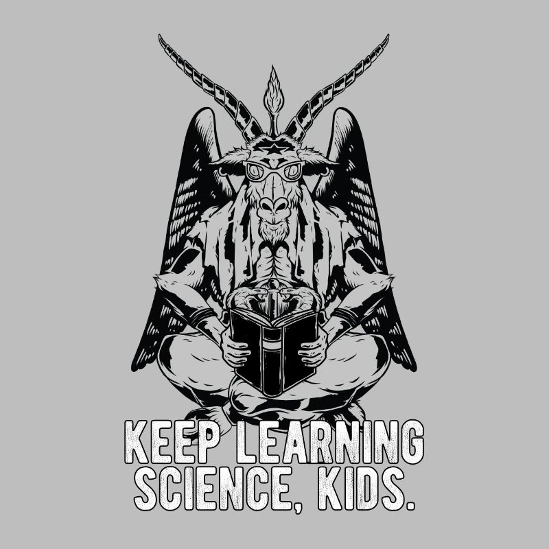 Baphomet Keep learning science Mème