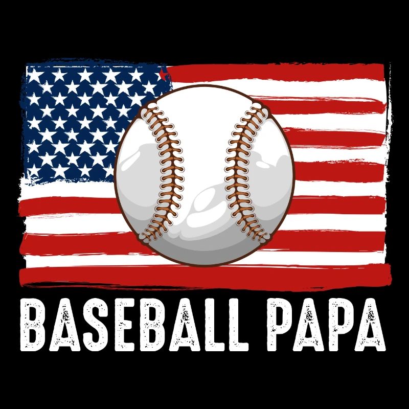 Drôle Proverbe Baseball Papa Tee Trainer Vath